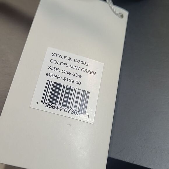 NWT Valentino Orlandi Mint Green Double Zip Camera Bag - Picture 12 of 16